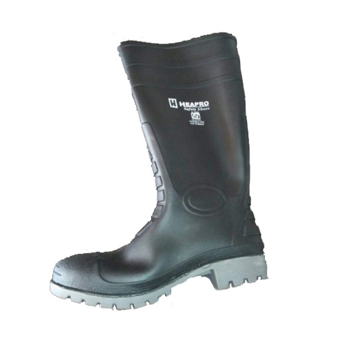 Heapro PU 403 Steel Toe Industrial Gumboot, Size: 9